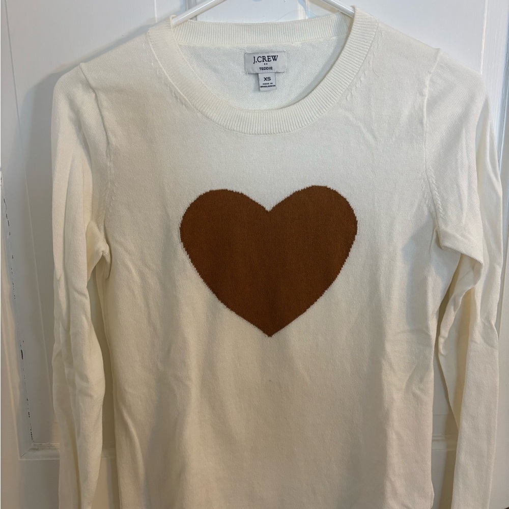 J. Crew Cream Teddie Sweater